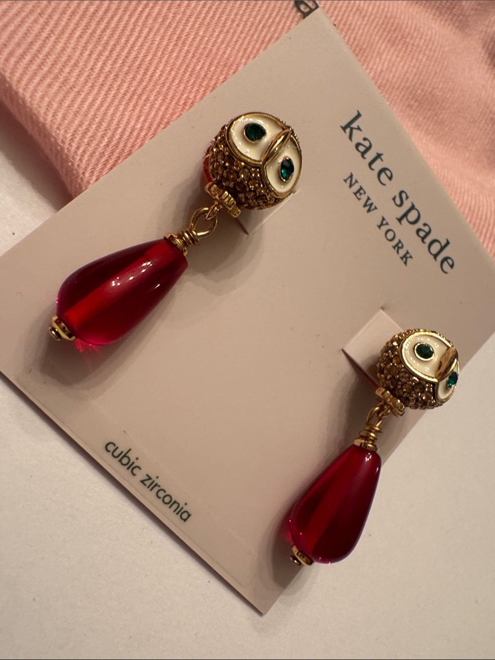 Kate Spade - Night Bird Drop Earrings - Picture 5 of 5